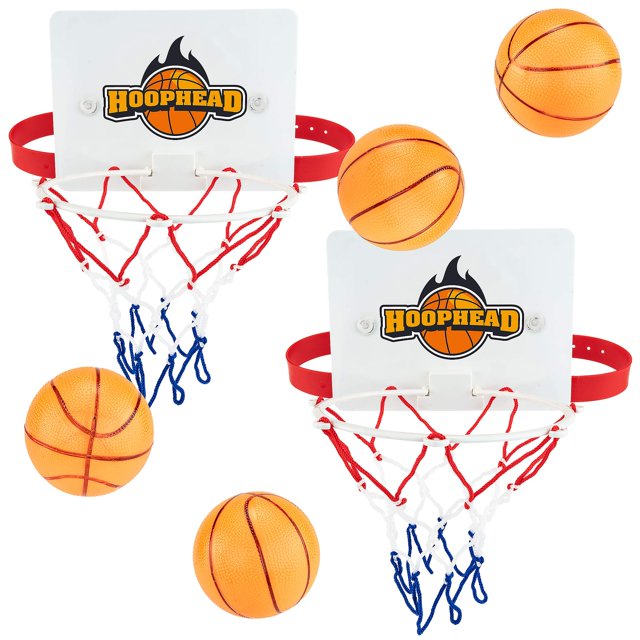 Hoopla Toys Hoophead Head juego de baloncesto conjunto divertido concurso deportivo para niños