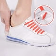 thumbnail image 4 of Versión actualizada Cordones elásticos sin atar, cierre de cordones ajustable - Talla única para todos los zapatos de adultos y niños oso de fresa  Zapato, 4 of 5