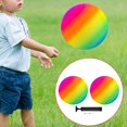 thumbnail image 1 of Paquete de 2 pelotas hinchables perfecl con bomba de aire 8 pulgadas coloridos, 1 of 8