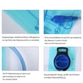 thumbnail image 4 of Sac d'Hydratation pour Vessie, Sac à Dos d'Hydratation pour Vessie, Sac d'Eau Contenant d'Eau pour Sac à Dos avec tube Sans BPA 2 Litres pour Randonnée Cyclisme Escalade Activité de Plein Air, 2 Pcs, 4 of 5