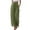 Army Green, variant on MDUKONU Women's Petite Linen Pants Straight Leg Comfy Non See-Through Coffee S