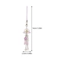 thumbnail image 2 of TABLETREANDS Charm Violeta Para Colgar En Bolsa Con Accesorio Resistente Para Llaves Y Teléfono, 2 of 8