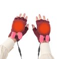 thumbnail image 1 of Usb Para Hombres Y Mujeres, Guantes Cálidos De Invierno Para Ordenador Portátil, Forrados Con Forro Polar, Guantes Sin Dedos Calefactables Con Medias Manos, Diseño Lavable Vogacara HA046947-05, 1 of 6