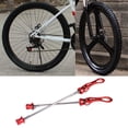 thumbnail image 3 of Joernso Bike Wheel Skewers Anti-oxidation Anti Slip Bike Accessory Fast Release Rear Wheel Axel Skewer for Bike, 3 of 8