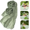 thumbnail image 1 of VERDANVERSE 2Ud De Gasa Estilo Bohemio Verde Claro Para Romántica, 1 of 6