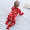 thumbnail image 5 of Emy Dola Unisex Baby Snug Fit Pajamas Long Sleeve Baby Sleeper Romper 2-Way Zipper Toddler Boys Girls' Christmas One-piece PJs, 5 of 10