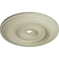 thumbnail image 3 of 44 1/2"OD x 4"ID x 4 "P Classic Ceiling Medallion (Fits Canopies up to 8 1/4"), Hand-Painted Clear Yellow, 3 of 6