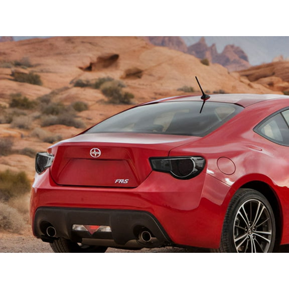 Rvinyl Tail Light Tint Covers Compatible with Scion FR-S 2013-2016 - Matte Smoke