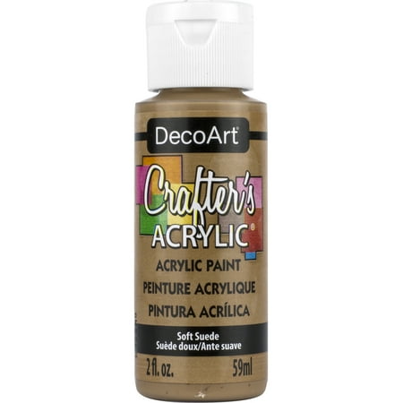UPC: 0766218005632 | DecoArt Crafter s Acrylic Paint 2 oz. Soft Suede