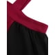 thumbnail image 5 of Vestidos Para Mujer Halloween Off Shoulder Boat Neck Fly Sleeve Cosplay Vestido De Una Sola Pieza XBTCLXEBCO Rojo;5XL, 5 of 6