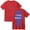 Red, variant on Myles Smith We were Never Strangers World Tour Merch Cotton T-Shirt Women Men Casual Crewneck Short Sleeve Tee
