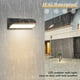 thumbnail image 3 of Aplique de pared para exteriores con sensor de movimiento, aplique de pared para exteriores moderno de 30 W, lámpara de iluminación LED para exteriores resistente al agua IP65 para terraza, jardín,, 3 of 5