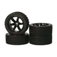thumbnail image 1 of AUSTAR 8006+701 4PCS RC Tires 65*25MM Rubber Tires for 1/10 Racing Car Compatible with HSP94123, 1 of 8