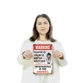 thumbnail image 3 of Warning Prayer Is the Best Way to Meet God (2 Pack) 8 Inch x 12 Inch Novelty Plastic Sign Durable Weatherproof UV Protected Perfect for Homes Churches Fun Gift for Friends Crafted in the USA, 3 of 5