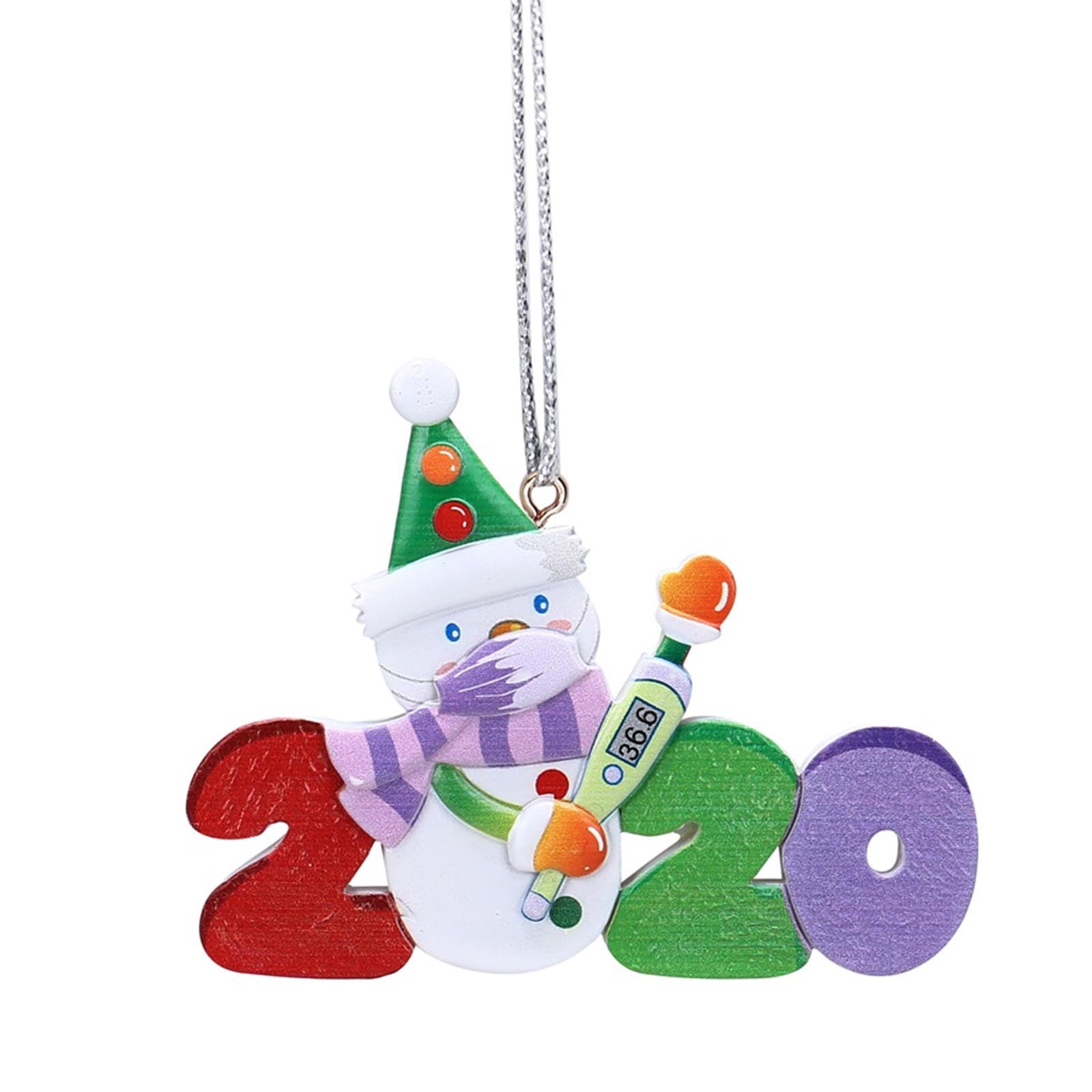 Personalized Holiday Family Christmas 2020 Ornament Of Survived