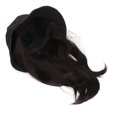 thumbnail image 3 of , Easy To Wear  Texture Black Brown Women Hat   For Travel, 3 of 8