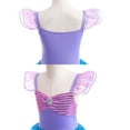 thumbnail image 4 of SUEE Little Girls Mermaid Costume Princess Dress up Pretend Play Halloween Birthday Outfit, 4 of 7