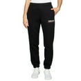 thumbnail image 1 of Kirkland Signature Ladies' Relaxed Fit Logo Jogger Black Size L, 1 of 4