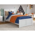 thumbnail image 2 of Artisanal Abode Solid Wood Low Profile Platform Bed with Matching Footboard, Durable Solid Wood Platform Bed for Bedrooms, 2 of 6