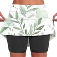 thumbnail image 1 of Faldas de tenis plisadas con estampado floral de verano para mujer de DYTTDG, pantalones cortos deportivos elásticos de dos piezas para yoga, faldas en liquidación, 1 of 7