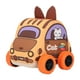 thumbnail image 5 of Tela Niños Tire Hacia Atrás Coche, Tela Caricatura Estuche de Transporte Tire Hacia Atrás Coches Interacción Entre e Hijos Suave Bebé Vehículo Juguete para 1 A 3 Años de, 5 of 7