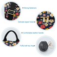 thumbnail image 7 of FORMRS Women's Travel Backpack Purse Anti-Theft Hidden Pockets Casual Shoulder Bag, Small Colorful Flower, 7 of 7