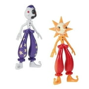Set 2 Moondrop Sundrop Five Nights at Freddy's FNAF Action Figures 4" Toy