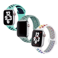 thumbnail image 1 of Paquete de 3 correas para Apple Watch estilo Sport, compatibles para todas las series y tamaños: 45mm, 44mm, 42mm, 41mm, 40mm, 38mm Mamá Pulpo  Paquete Sport, 1 of 3