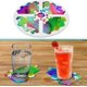 thumbnail image 3 of Yaju 2pcs Irregular Coaster Resin Mold, Round Wave Epoxy Mold For Agate Coaster Resin Casting, Coaster, Jewelry Holder, Home Decor, 3 of 3