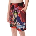 thumbnail image 2 of Yu-Gi-Oh Boy'S Swim Trunks Quick Dry Board Shorts Kids Beach Swim Shorts Bathing Suits Swimsuit, 2 of 7