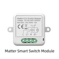 thumbnail image 3 of Module 1CH Matter Mini Smart WiFi Switch Module DIY Smart Relay Switch Module 10A Switch for Smart Home Automation Compatible with Home Pod// Assistant/SmartThings, 3 of 7
