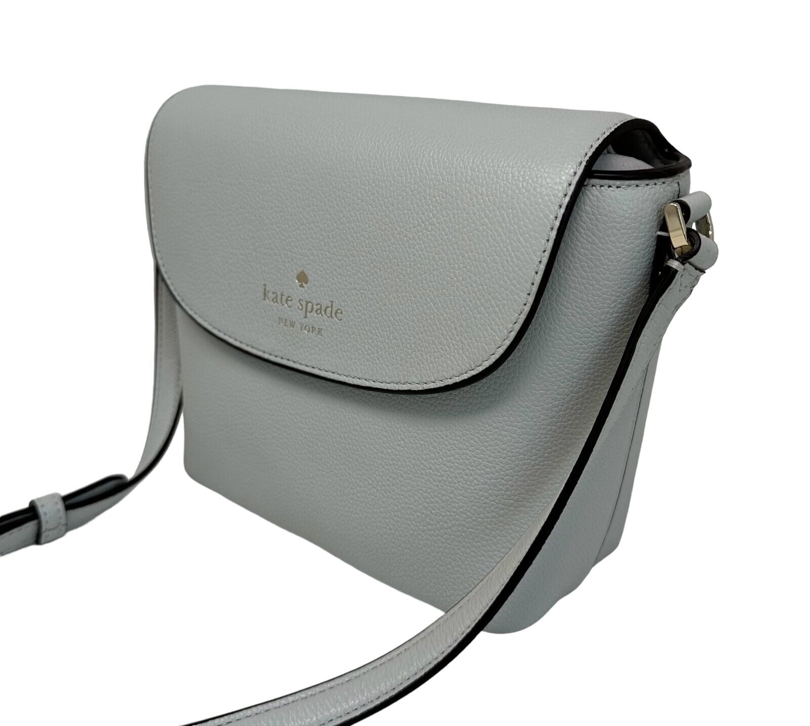 Kate Spade Grey St Wilder in Pebble New Kate Spade Dumpling Large Satchel Pebble Leather  main image 2