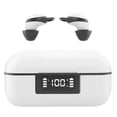 thumbnail image 2 of Mini Auriculares Bluetooth Compatible con Bluetooth Recargable Sueño Earphones Portátil Viajes Ruido Cancelación Auricular con Micrófono Negro kenally EL022498-04B, 2 of 7