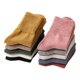 thumbnail image 5 of Calcetines de otoño e invierno para niños, calcetines de algodón de color sólido japoneses para mujer, calcetines de algodón de canalé alto, calcetines cómodos para mujer, 5 of 5