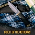 thumbnail image 3 of Buck Knives 692 Vanguard Hunting Knife, 4-1/4" Fixed Blade, Rubber Handle, 6.6 oz, 3 of 8