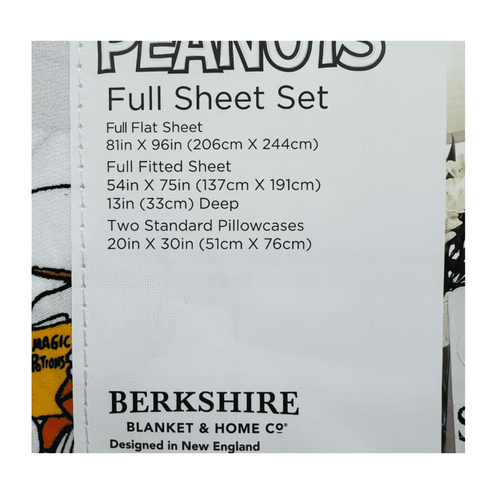 Peanuts Snoopy Halloween 2025 Berkshire Full Sheet Set