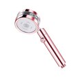 thumbnail image 1 of Rociador de agua de plástico de aumento de presión de cabezal de ducha de mano desmontable de 20 mm, rosa Jumpingount HA005453-03B, 1 of 6