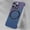 Purple, variant on Feishell Slim PC Borderless Case for iPhone 14 Plus,[Compatible with Magsafe] Carbon Fiber Texture Ultra Thin Anti-Scratch Skin-friendly Frameless Shockproof Phone Case,Blue