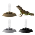 thumbnail image 2 of Automatic Reptile Feeder Waterer Tortoise Food And Water Bowl Small Animal Dispenser Terrarium Corner Dish For Lizard, 2 of 6