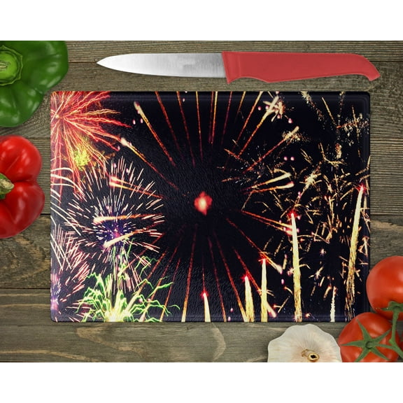 Fireworks Cutting Board