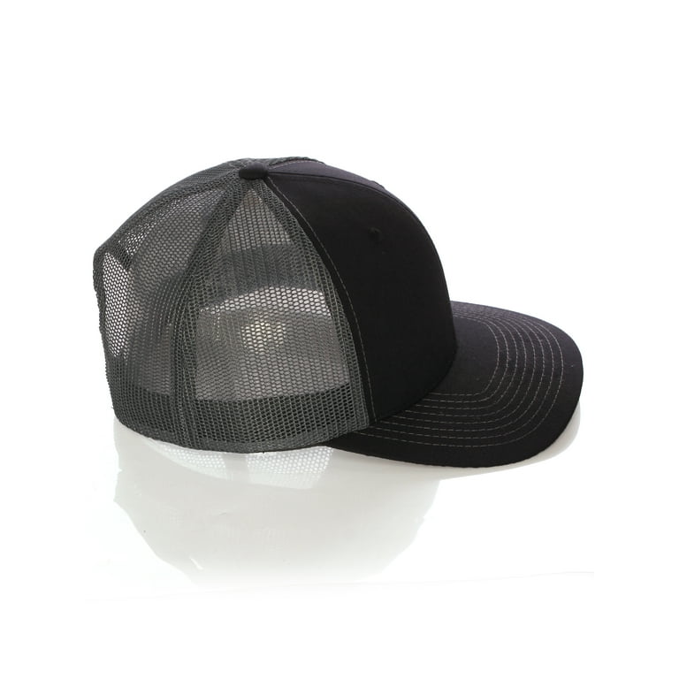Structured Trucker Mesh Hat Custom Colors Letter N Initial Structured Trucker Mesh Hat Custom Colors Letter N Initial