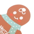 thumbnail image 4 of MasteelfCA 50PCS Christmas Hanging Tag Gingerbread Man Tags for Gift DIY Xmas Present Wrap and Label Package, 4 of 7