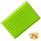 thumbnail image 1 of Xiao Hua Molde de silicona para cubitos de hielo de 126 cavidades, mini molde cuadrado para chocolate y dulces, utilizado para hacer chocolate casero, azúcar y cubitos de hielo, verde, 1 pieza, 1 of 5