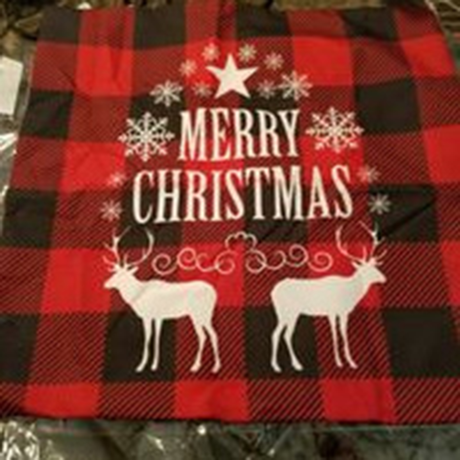 Set of 4 Christmas Pillow Coversred Green Buffalo Check Xmas Tree and  Leaves Cushioncheetah Patterned Deer Pillowxmas Throw Pillow Top 