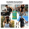 thumbnail image 7 of Kdxio Tropical Fruit for Men's Muscle T-shirt,Sleeveless for Workout Running Athletic Gym Lounge Casual, 7 of 7
