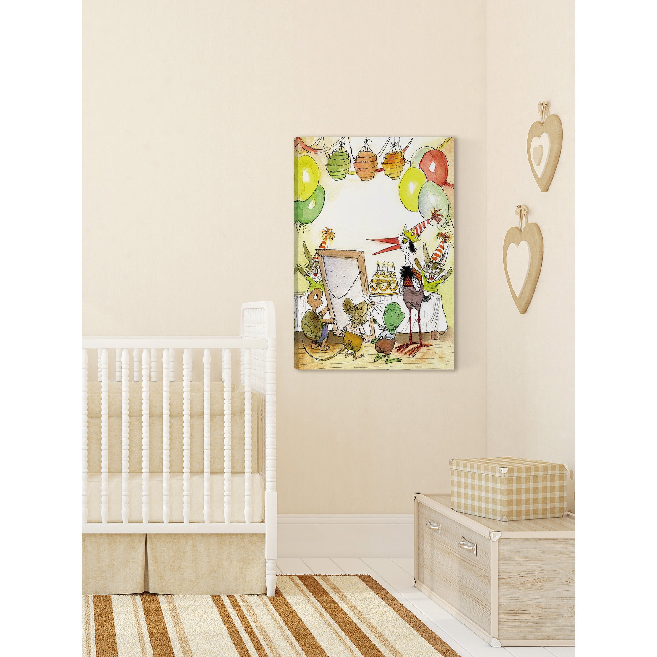 Marmont Hill "Birthday Party" by Curtis Painting Print on Canvas