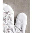 thumbnail image 2 of Meadow Florals 100% Cotton Set of Oven Mitt (7.5 Inch by 13 Inch) and Pot Holder (8 Inch by 8 Inch) for BBQ | Cooking | Baking | Grilling | Microwave | Barbecue | Spring/Summer, 2 of 8