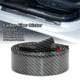 thumbnail image 2 of Automotive Car Door Edge Guards,Door Sill Protector,5D Carbon Fiber Vinyl Wrap Film Threshold Bumper Paint Protection Strip,Scuff Plate Anti-Collision Scratch Cover Universal for Most Cars 5cm 1m, 2 of 8