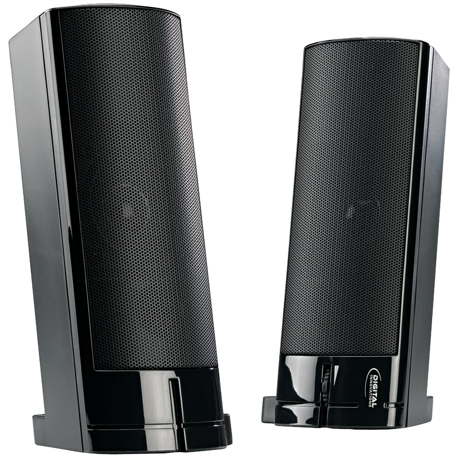 Digital Innovations 4330200 AcoustiX Speaker System 2.0 USB Desktop/Soundbar - image 2 of 5