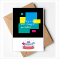 thumbnail image 1 of Nothing Is True Everything Is Pertted Happy Birthday Greeting Cards Envelopes Blank, 1 of 3